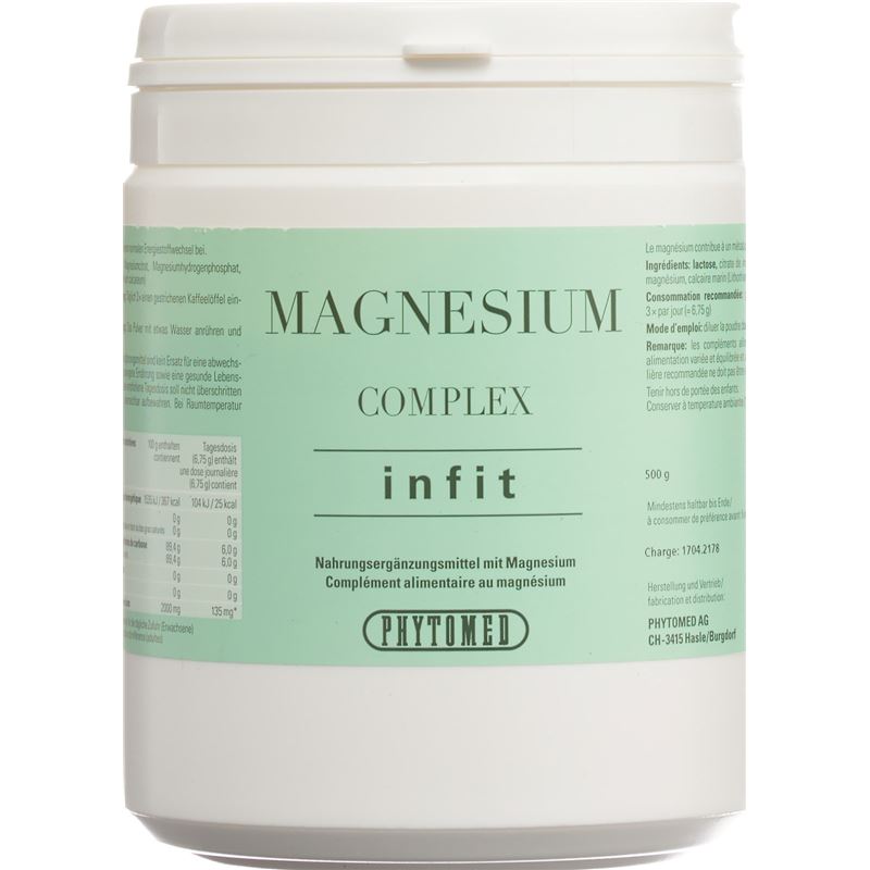 PHYTOMED Infit Magnesium-Complex Plv Ds 500 g