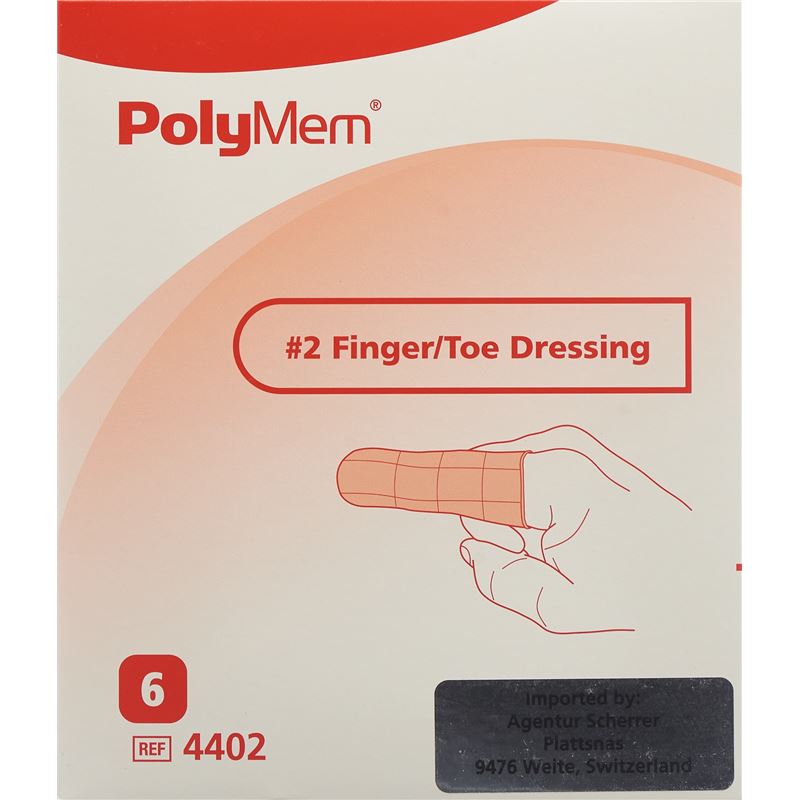 POLYMEM Finger/ Zehenverband M No.2 6 Stk