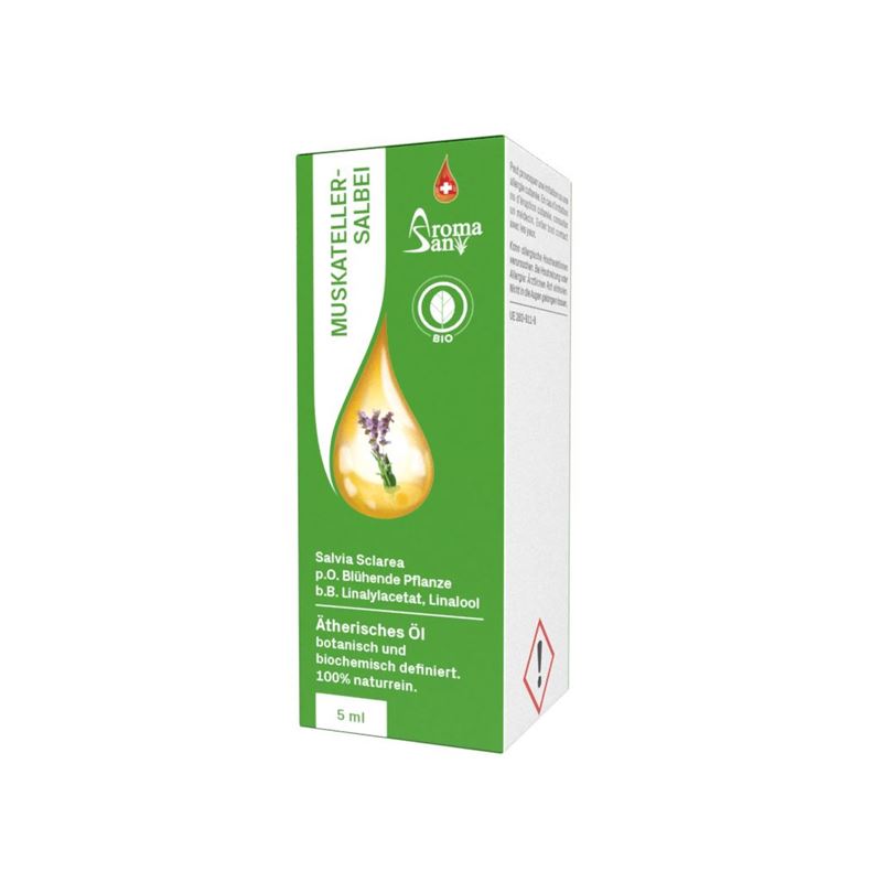 AROMASAN Muskateller Salbei Äth/Öl Schach Bio 5 ml