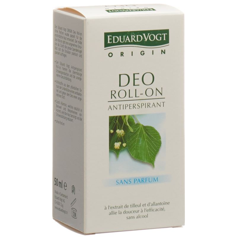 E.VOGT ORIGIN Deo ohne Parfume Roll-on 50 ml