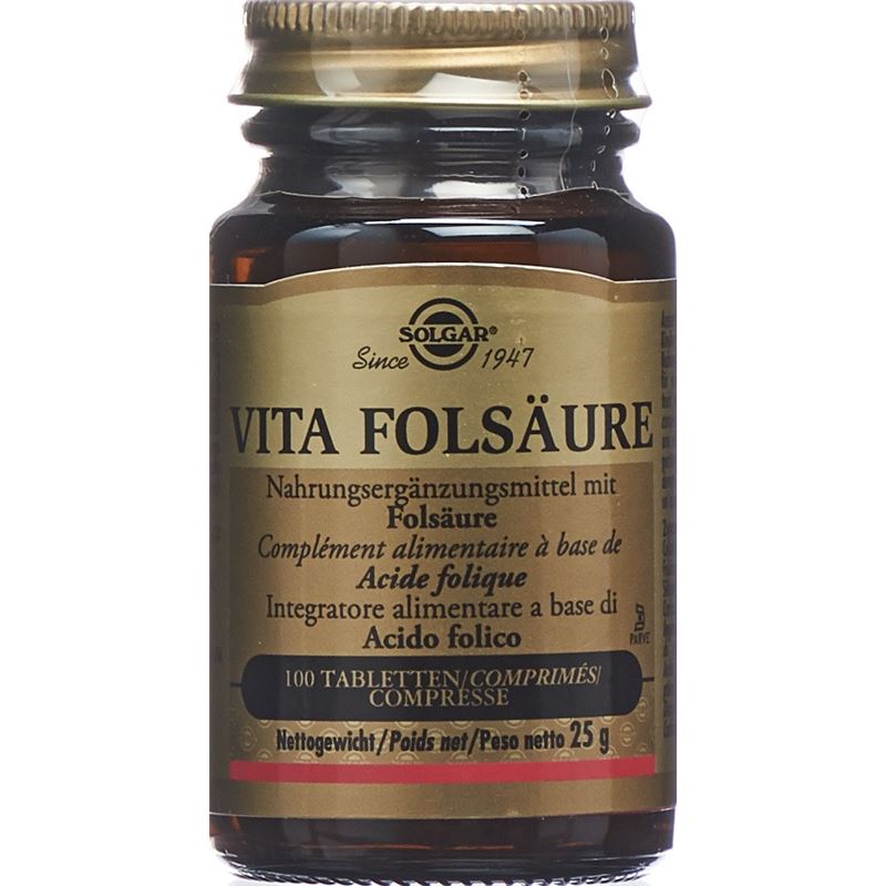SOLGAR Vita Folsäure Tabl 100 Stk