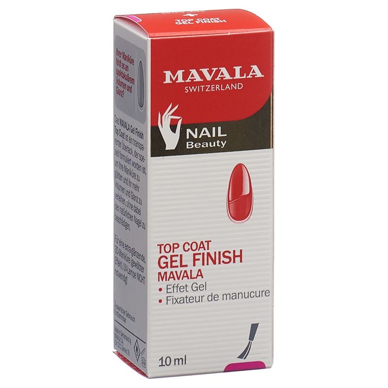 MAVALA Top coat gel finish 10 ml
