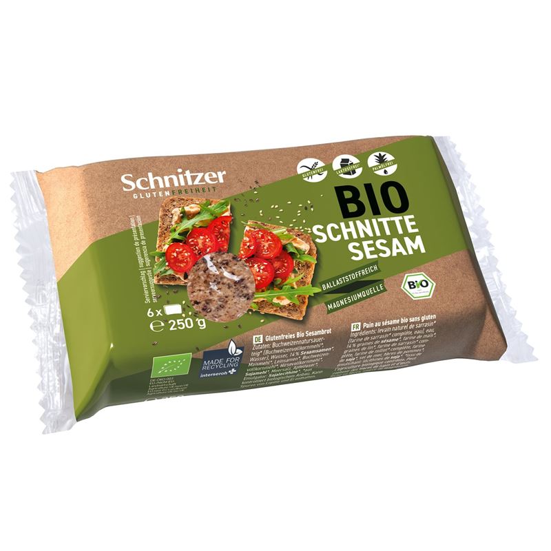 SCHNITZER Bio Sesam Schnitten 250 g