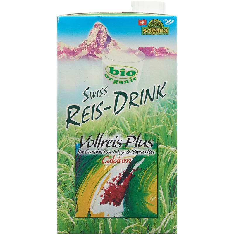SOYANA SWISS Vollreis Drink Calz Bio Tetra 1 lt