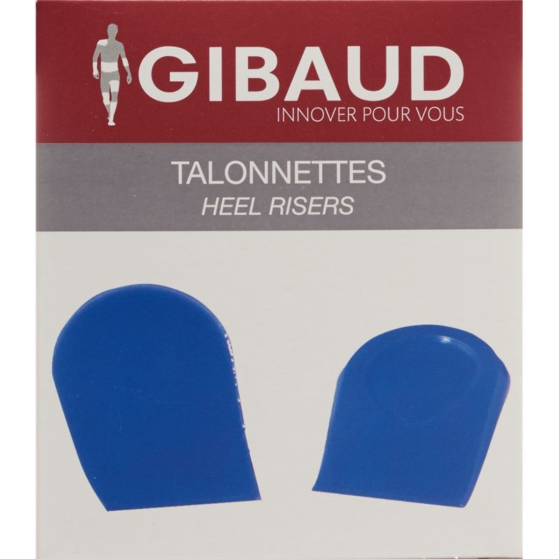 GIBAUD Ferseneinlagen Gr1 34-38 Silikon bl 1 Paar