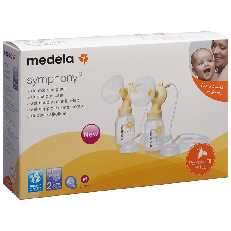 MEDELA Symphony Doppelpumpset M PersonalFit PLUS