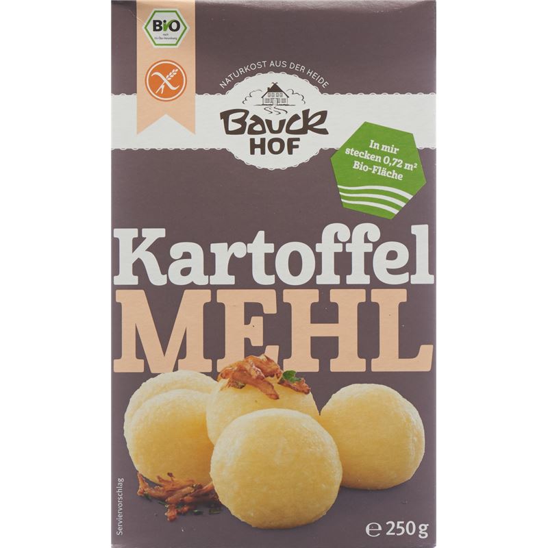 BAUCKHOF Kartoffelmehl Stärke glutenfrei 250 g