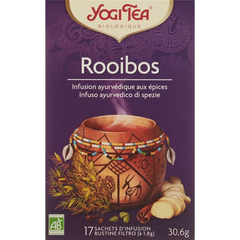 YOGI TEA Rooibos African Spice 17 Btl 1.8 g