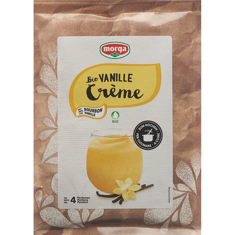 MORGA BIO Creme Plv Vanille Curcuma Btl 70 g