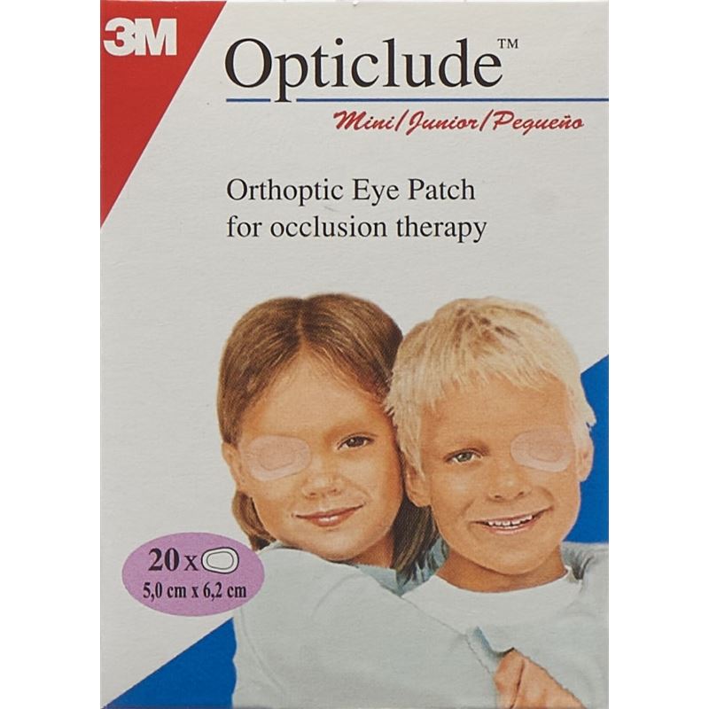 3M OPTICLUDE MINI Augenverb 6x5cm 20 x