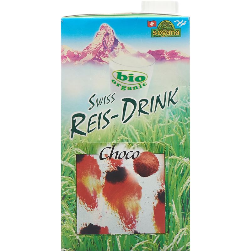 SOYANA SWISS Ricedrink Choco bio Tetra 1 lt