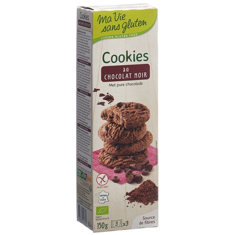 MA VIE S GLUT Cookies Zartbitterschokolade 150 g