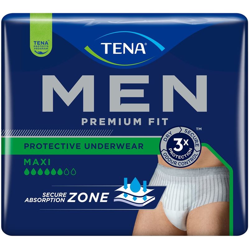 TENA Men Premium Fit Underwear Level 4 M 12 Stk