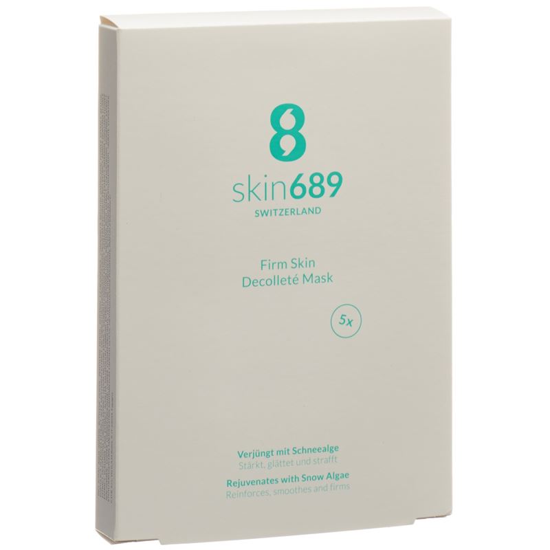 SKIN689 Bio-Cellulose Decolleté Mask 5 Btl 25 ml