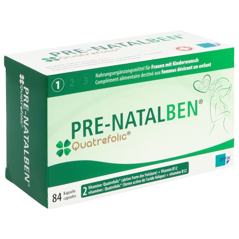 PRE NATALBEN Kaps 84 Stk