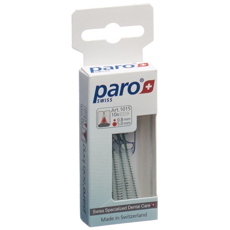 PARO ISOLA LONG 5mm fein grün zyl 10 Stk