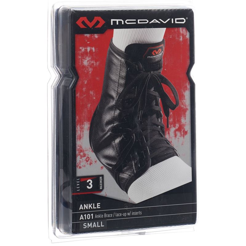 MCDAVID Ankle Brace Fussgelenkstütze S schwarz