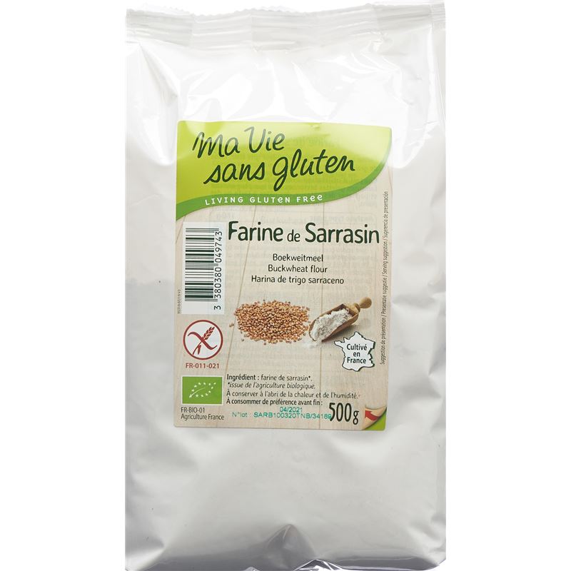 MA VIE S GLUT Mehl Buchweizen 500 g
