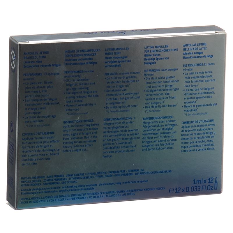 COUP D ECLAT Naturgesichtsampulle 12 x 1 ml