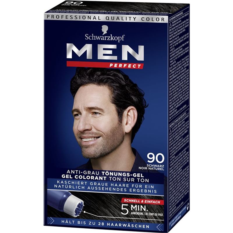 MEN PERFECT Tönung 90 Natur Schwarz