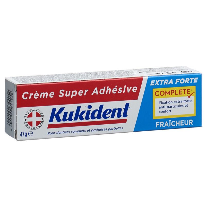 KUKIDENT Super-Haftcreme extra stark frisch 47 g