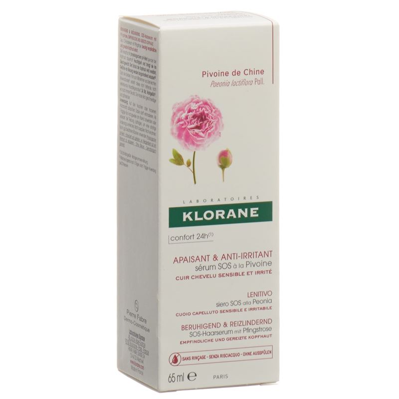 KLORANE Pfingstrose SOS-Haarserum 65 ml