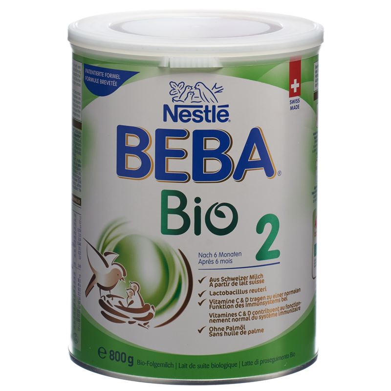 BEBA Bio 2 nach 6 Monaten Ds 800 g