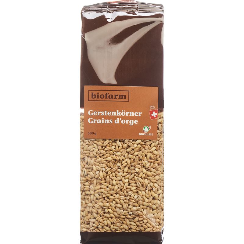 BIOFARM Gerste Knospe Btl 500 g