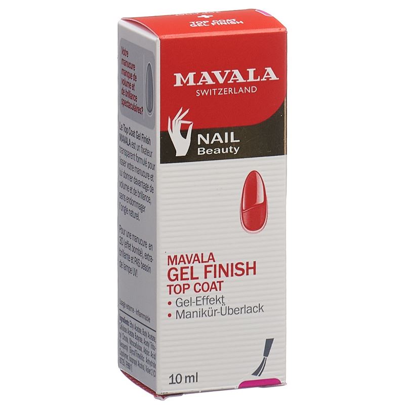 MAVALA Top coat gel finish 10 ml