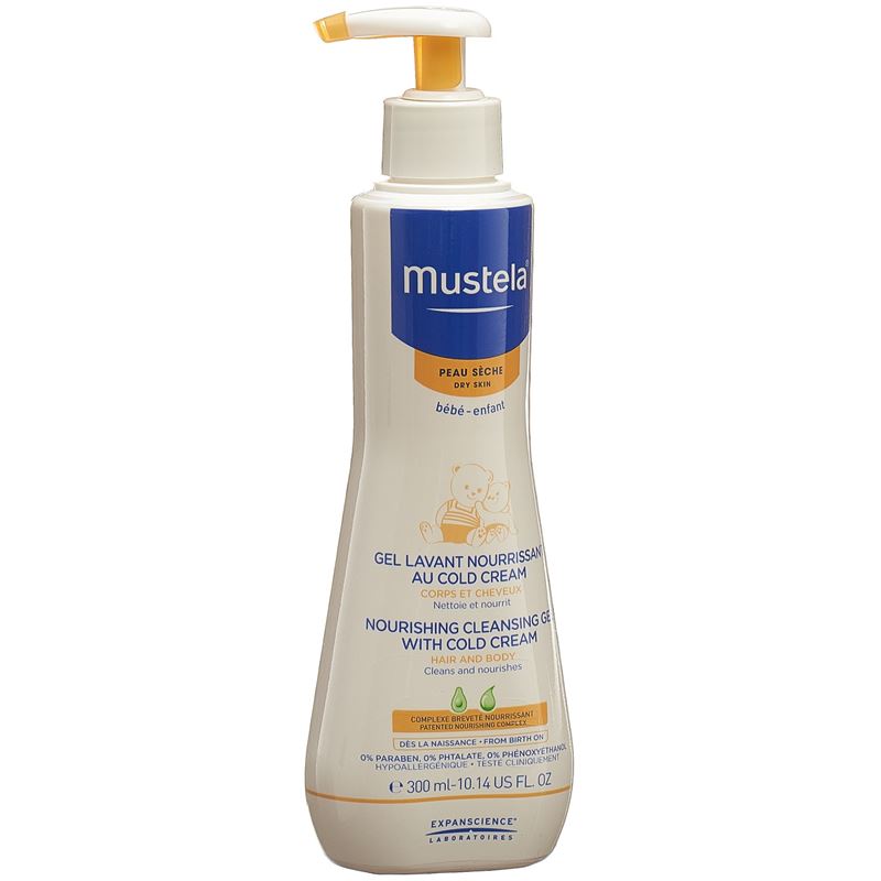 MUSTELA Waschgel Cold Cream trock Haut 300 ml