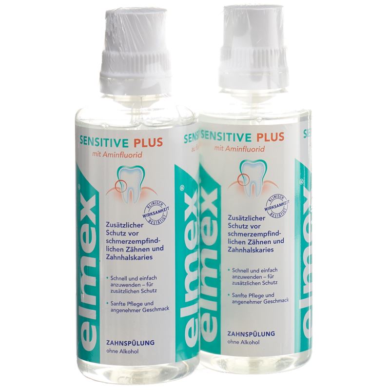 ELMEX SENSITIVE Zahnspülung Duo 2 x 400 ml