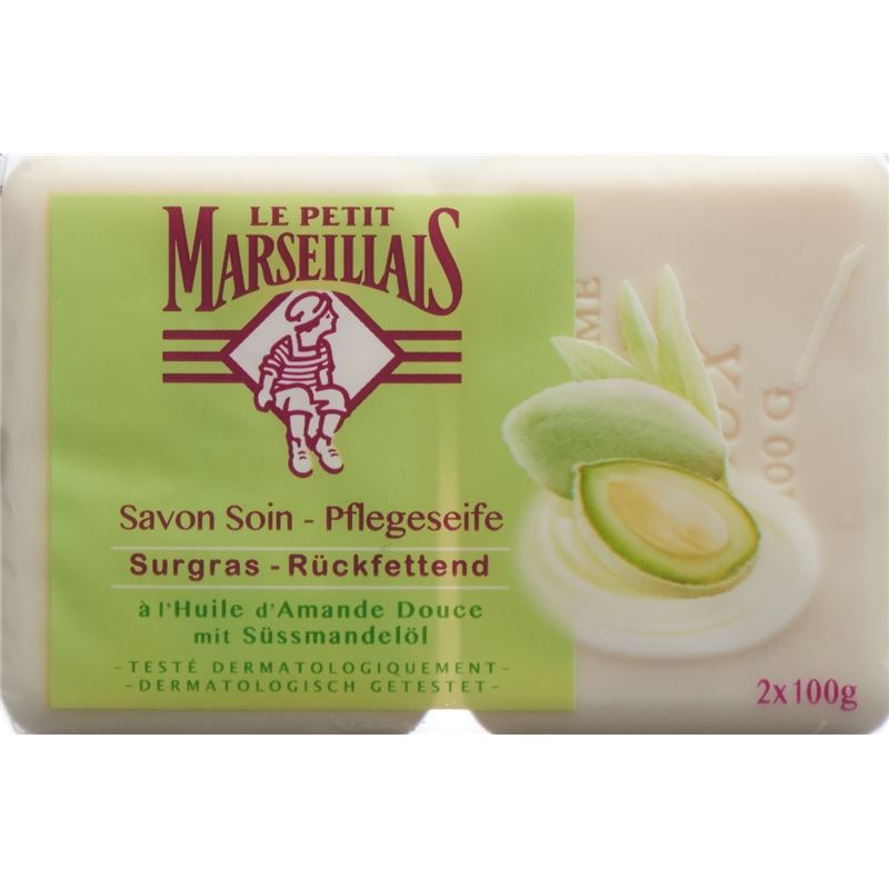 LE PETIT MARSEILLAIS Seife Süssmandel 2 x 100 g