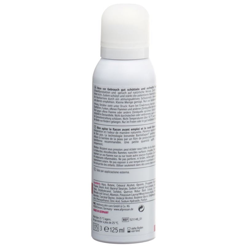 ALLPRESAN pedicare 5 Fuss Schaum schwi 125 ml