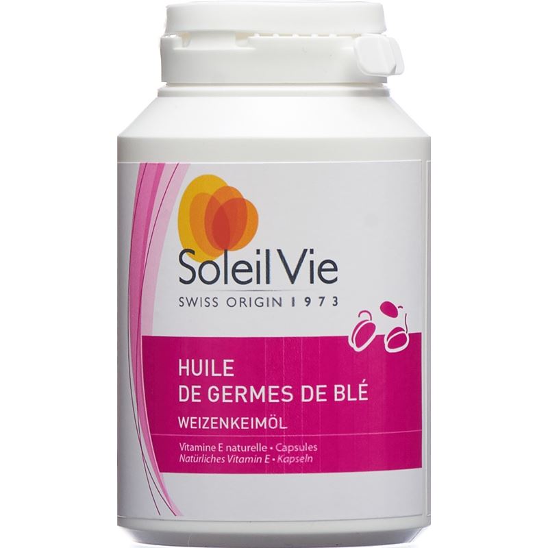 SOLEIL VIE Weizenkeimöl Kaps 700 mg 90 Stk