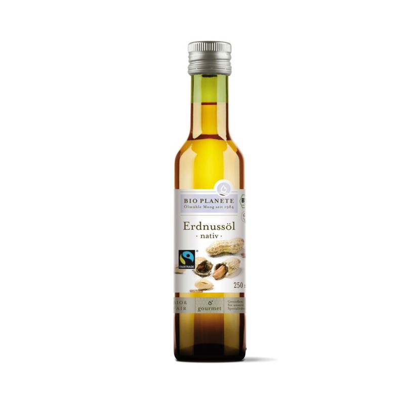 BIO PLANETE Erdnussöl nativ Fl 250 ml