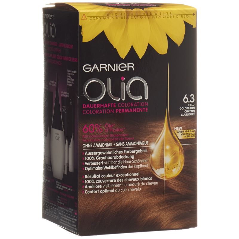 OLIA Haarfarbe 6.3 Hellgoldbraun