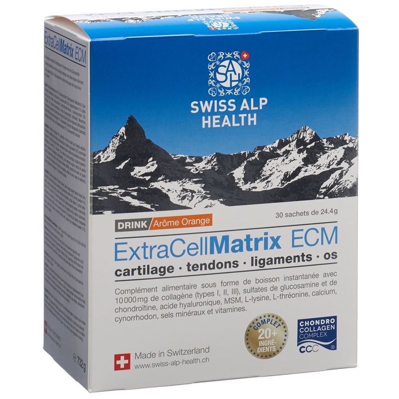 EXTRA CELL Matrix ECM Drink Gelenke Orange 30 Stk