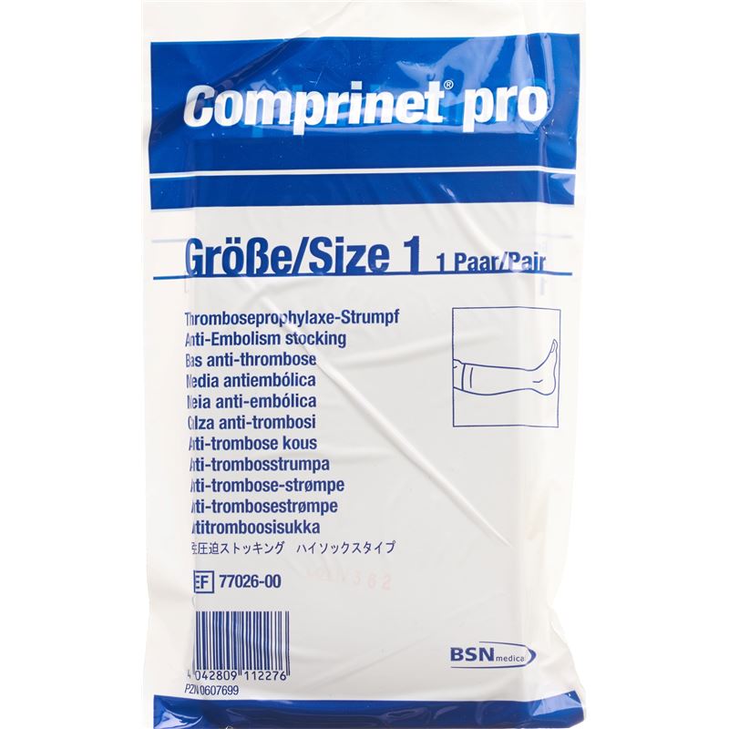 COMPRINET PRO Thrombo A-D Gr4 46-53cm weiss 1 Paar