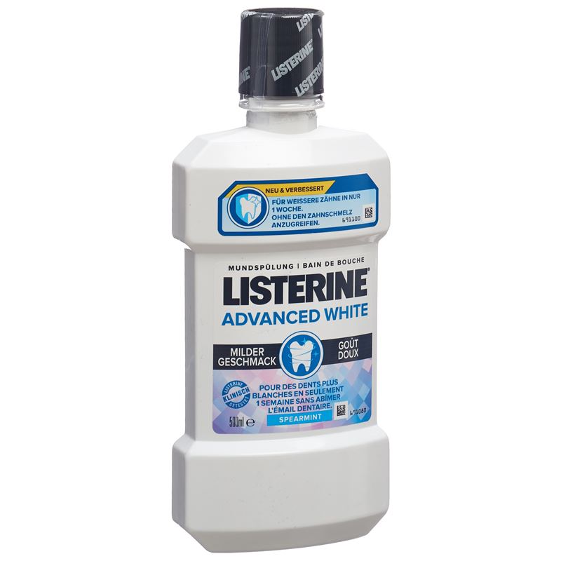 LISTERINE Mundspülung Advanced White mild 500 ml