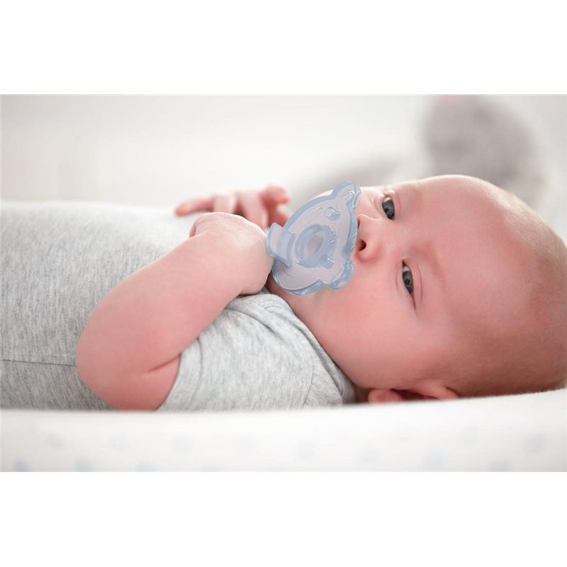 AVENT PHILIPS Soothie Nuggi blau/grün 0-3M 2 Stk