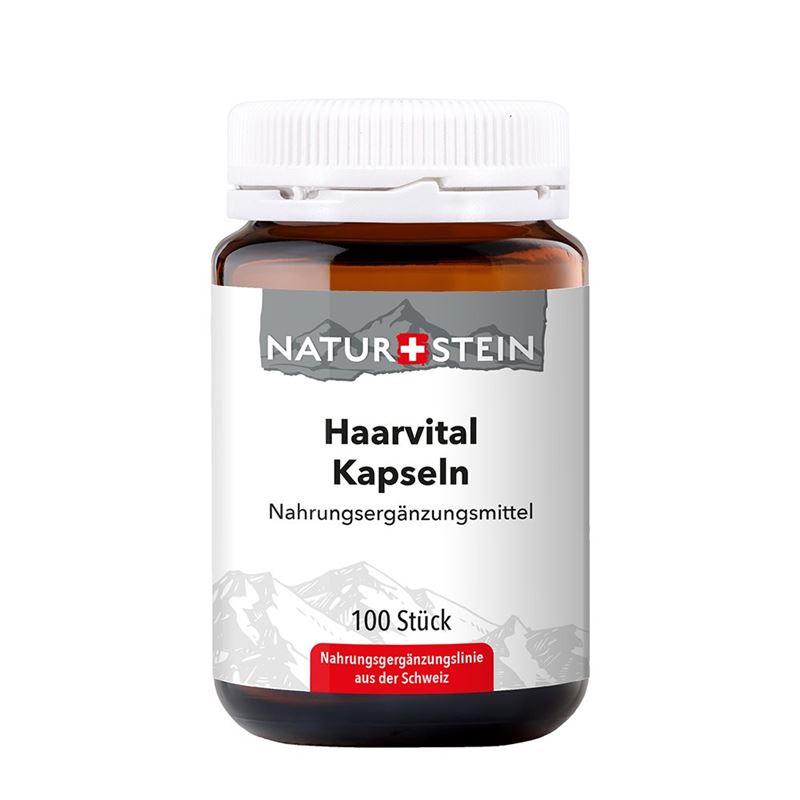 NATURSTEIN Haarvital Kaps Glasfl 100 Stk