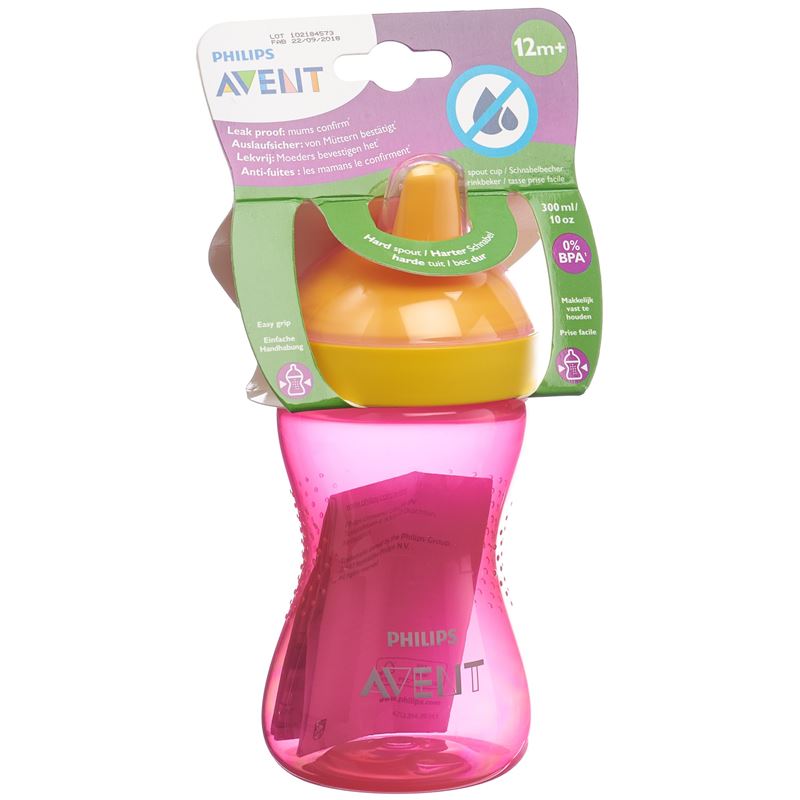 AVENT PHILIPS Schnabelbecher 300ml hart rosa
