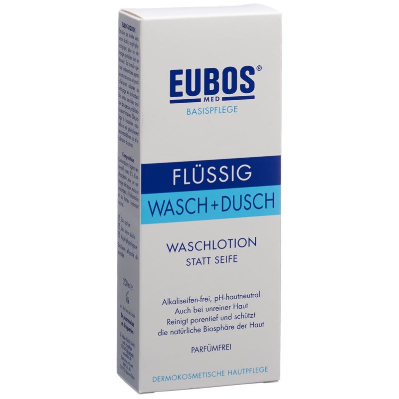 EUBOS Seife liq unparf blau (alt) Fl 200 ml