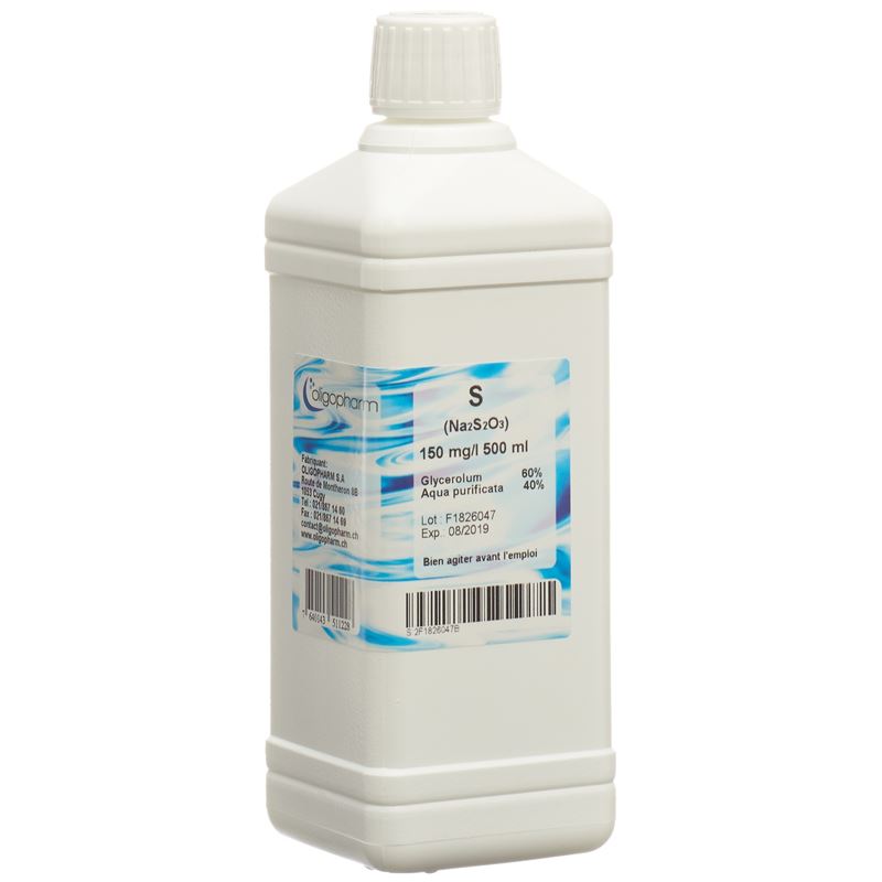 OLIGOPHARM Schwefel Lös 150 mg/l 500 ml