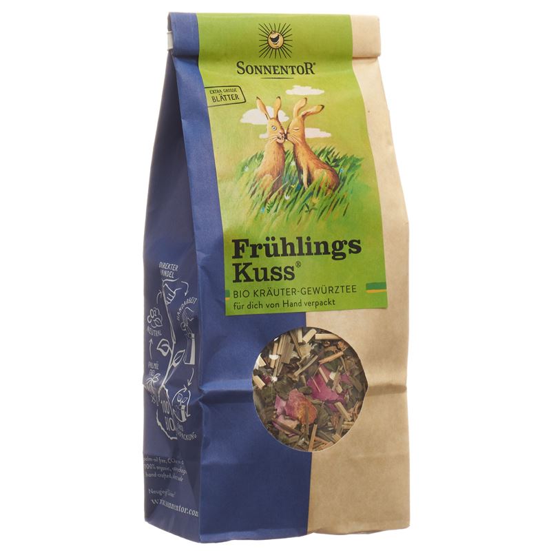 SONNENTOR Frühlingskuss Kräuterteemisch offen 80 g