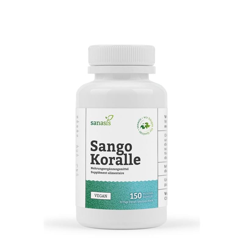 SANASIS Sango Korallen Kaps Ds 150 Stk