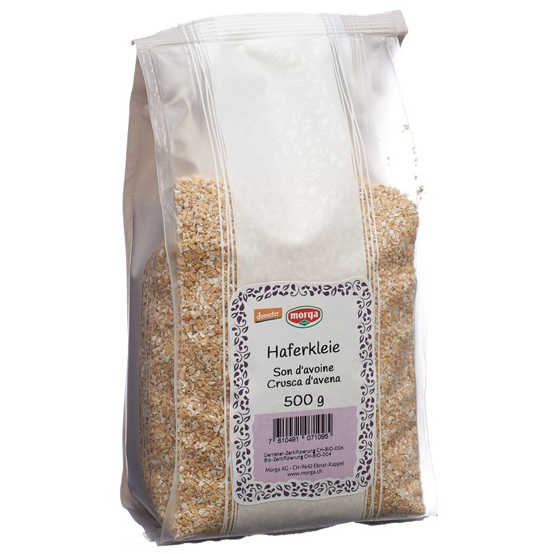 MORGA Haferkleie Demeter Btl 500 g