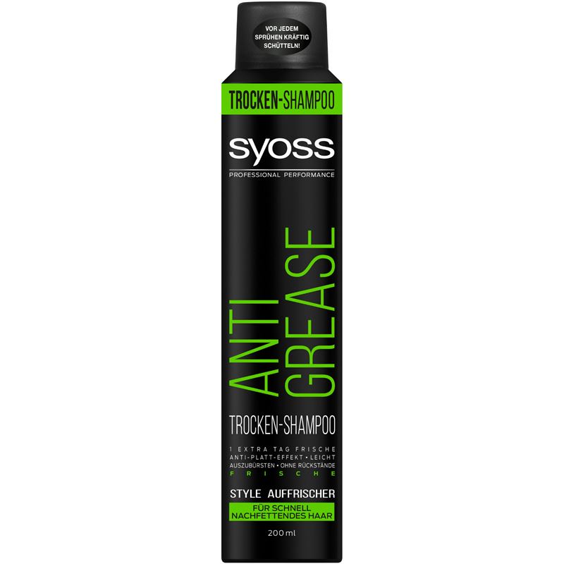 SYOSS Anti-Grease Trockenshampoo 200 ml