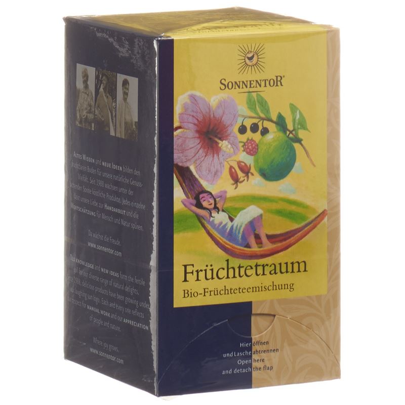 SONNENTOR Früchte Traum Tee einzeln 18 Btl