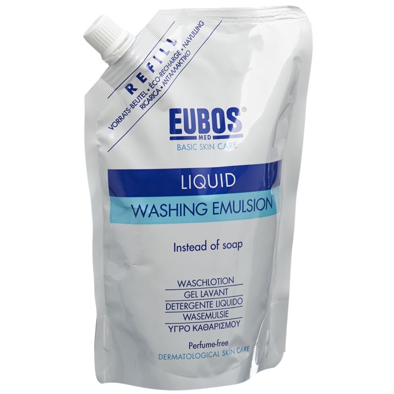 EUBOS Seife liq unparf blau refill 400 ml